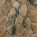 Verblendstein Fieldstone Brown